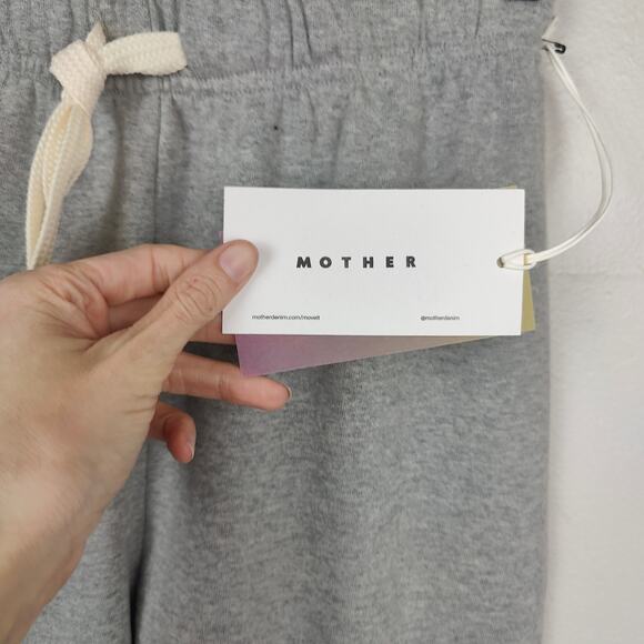Mother The Bender Sweatpants Womens XS Move It Gray Heather NWT Joggers Retro 44 - Picture 3 of 10